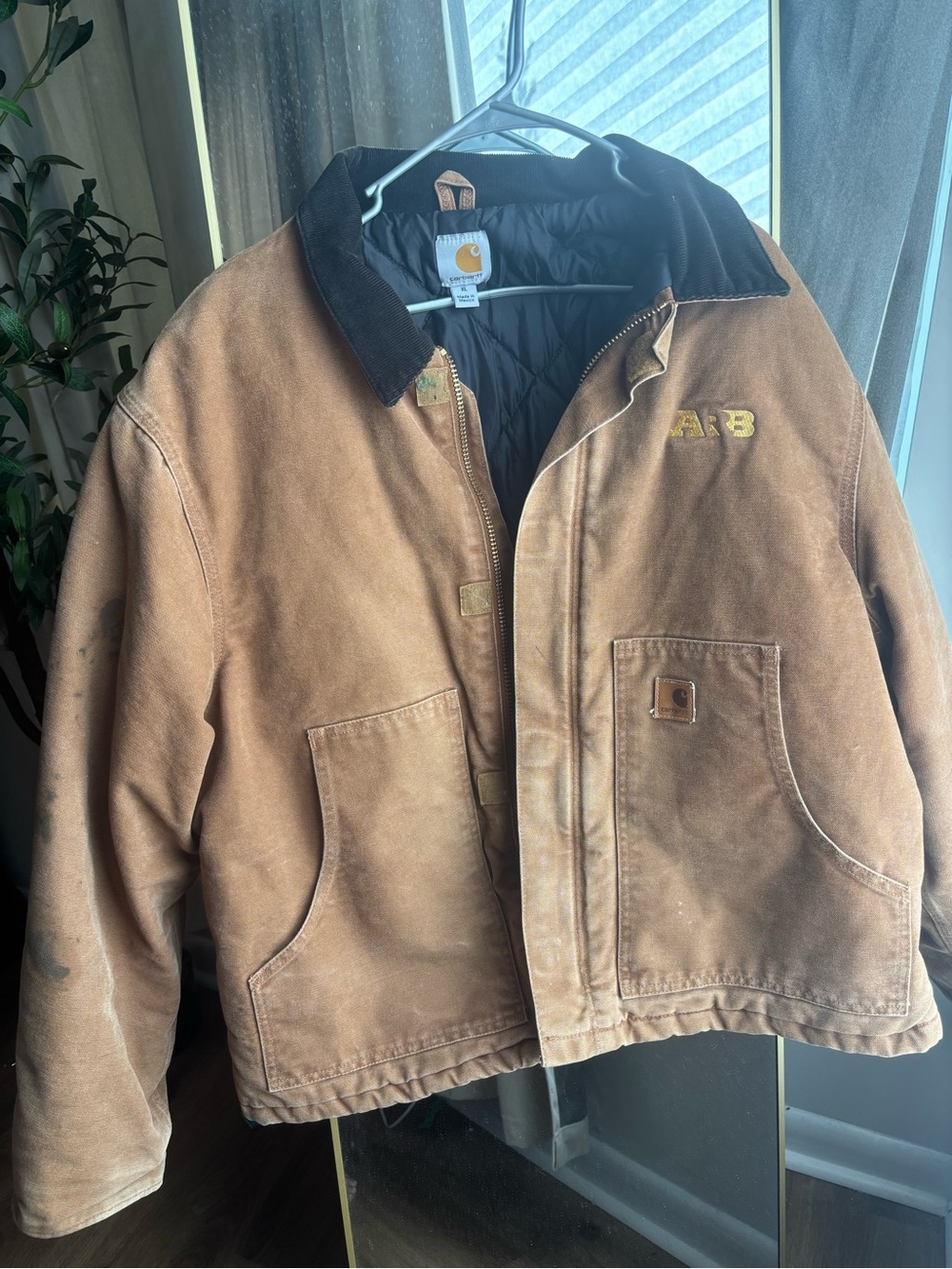 Carhartt mens Brown Duck Active Jacket - Picture 2 of 7